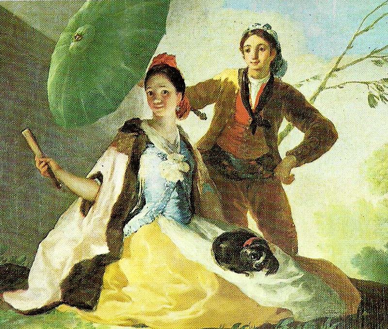 Francisco de Goya the parasol oil painting picture